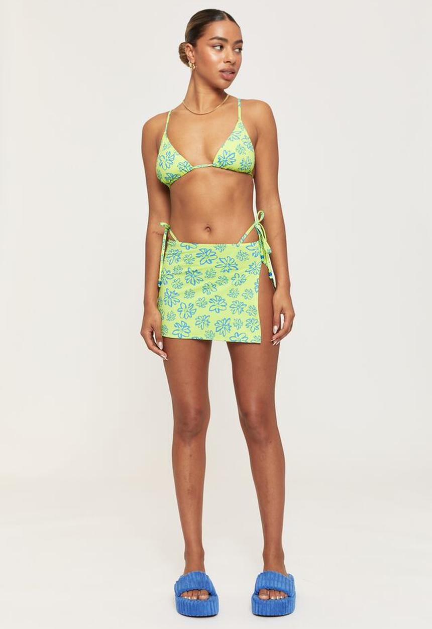 Supré  - Luxe swim skirt - paloma lime