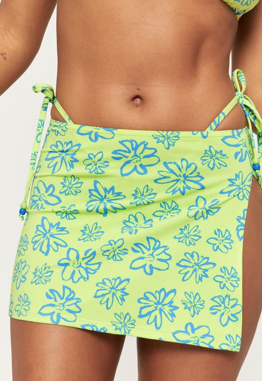 Supré  - Luxe swim skirt - paloma lime
