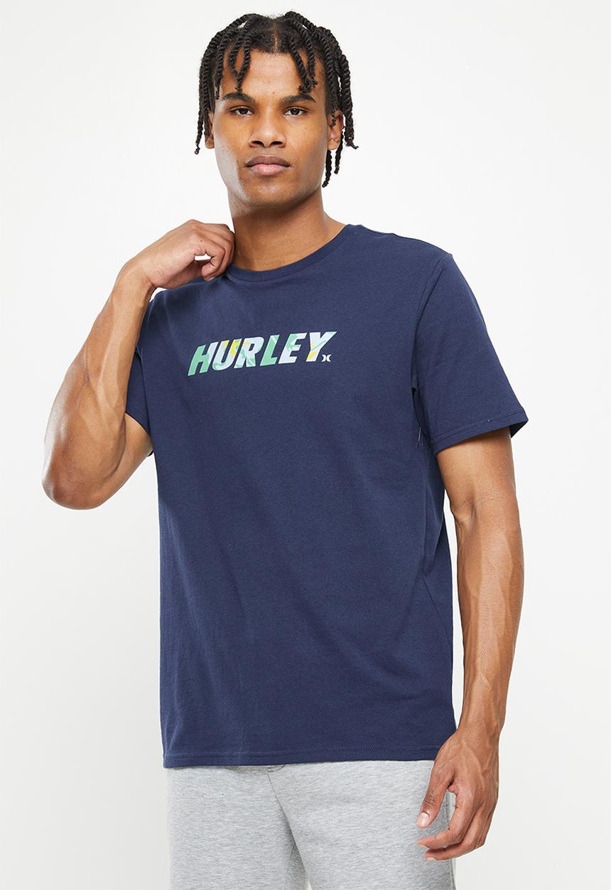 Hurley - Fastlane print t-shirt - obsidian