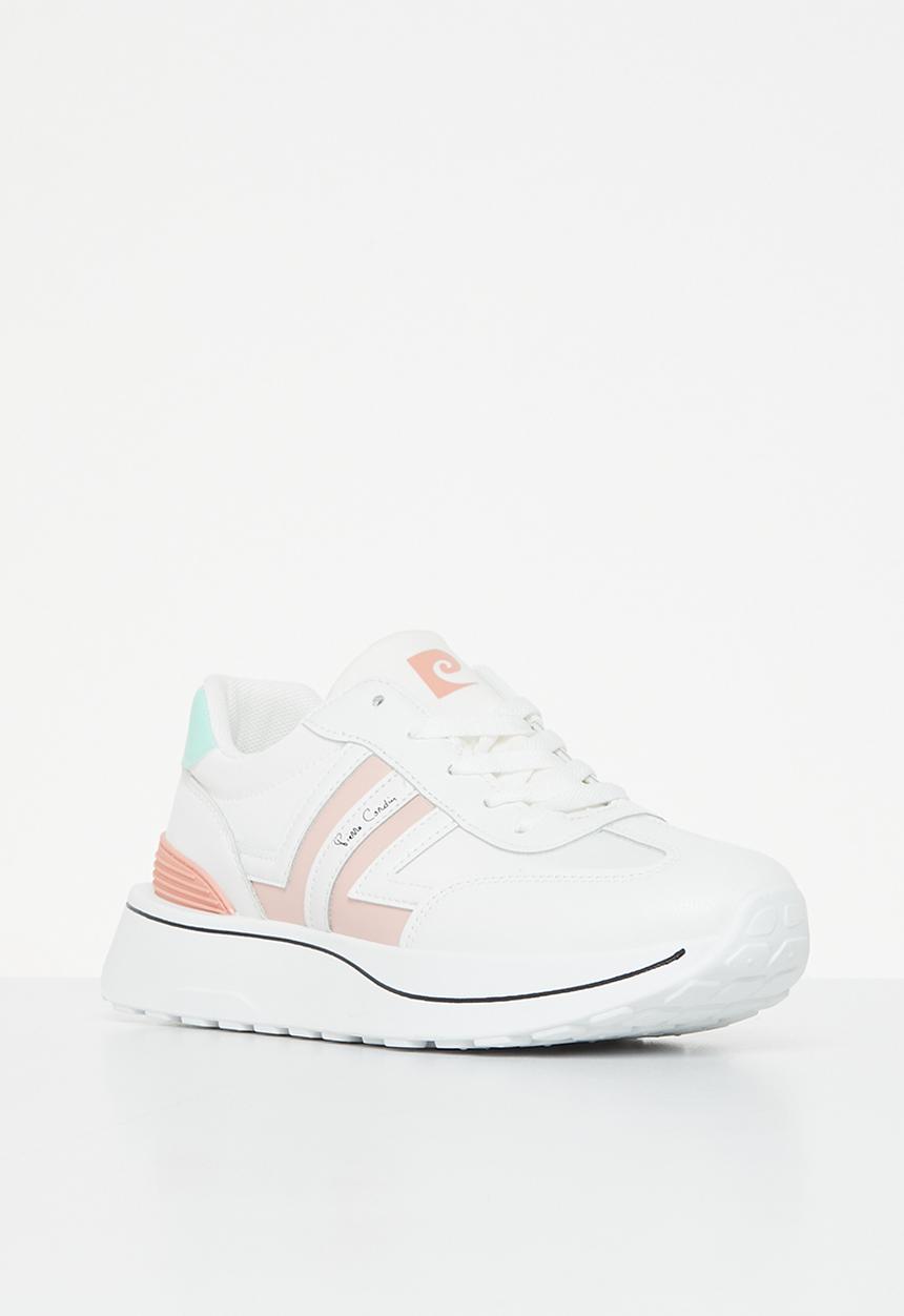 Pierre Cardin - Martinique 1 sneaker - white & pink