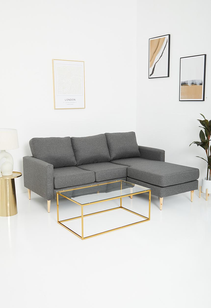 Sixth Floor - Cilla coffee table - gold