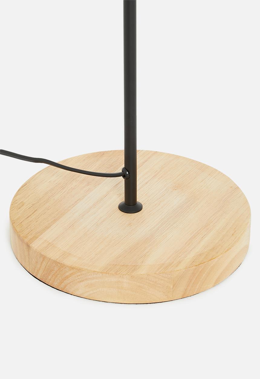 Sixth Floor - Simple floor lamp - black
