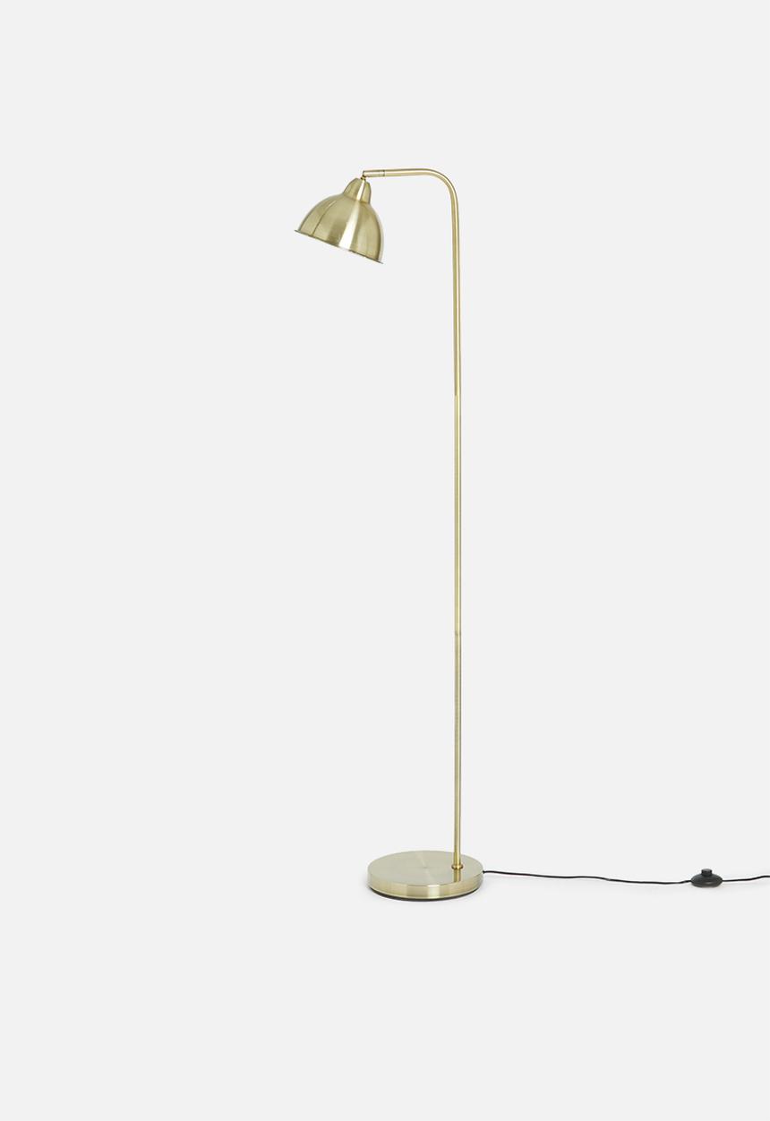Sixth Floor - Molly floor lamp - brass