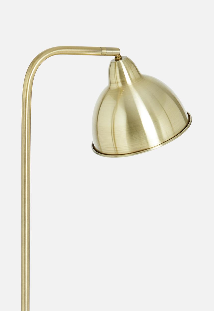 Sixth Floor - Molly floor lamp - brass