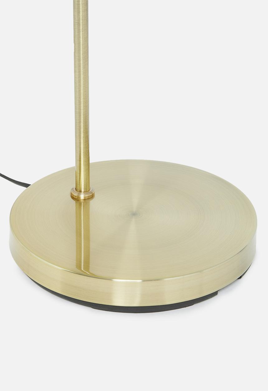 Sixth Floor - Molly floor lamp - brass