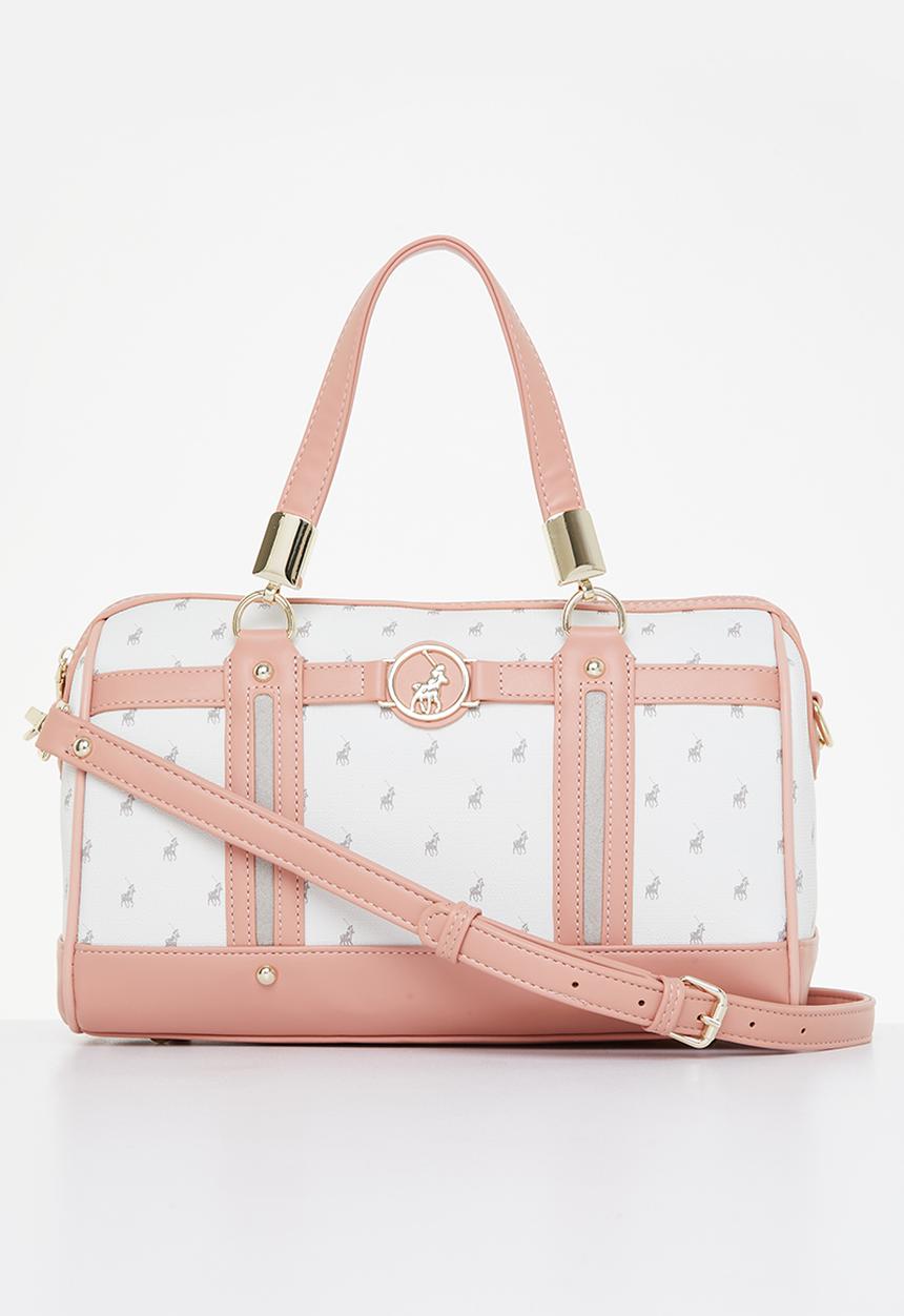 POLO - Santorini barrel bag - pink