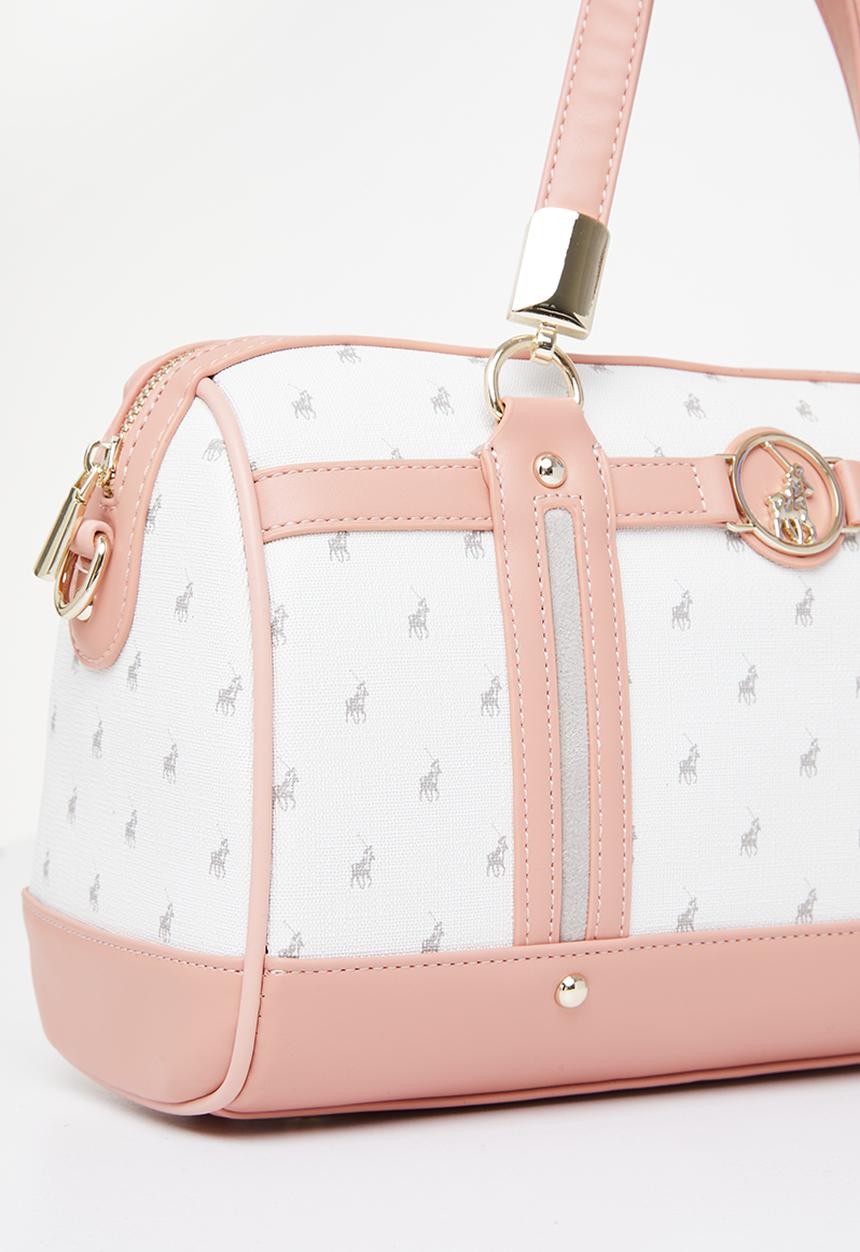 POLO - Santorini barrel bag - pink