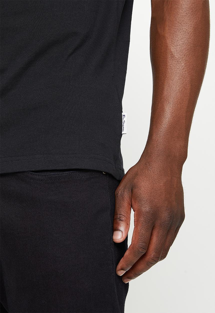 Ben Sherman - Speed machine tee shirt - black
