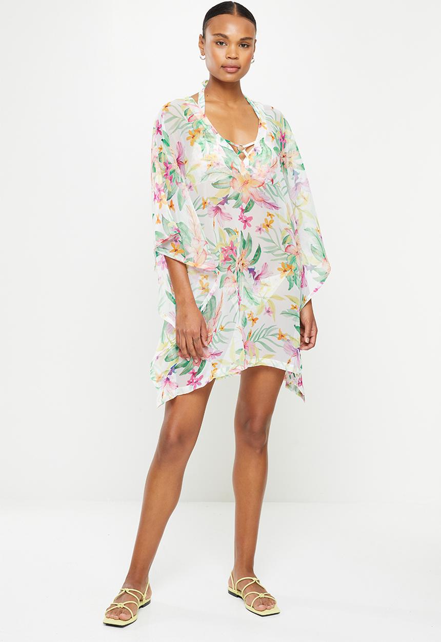 DORINA - Koro island cover up - white