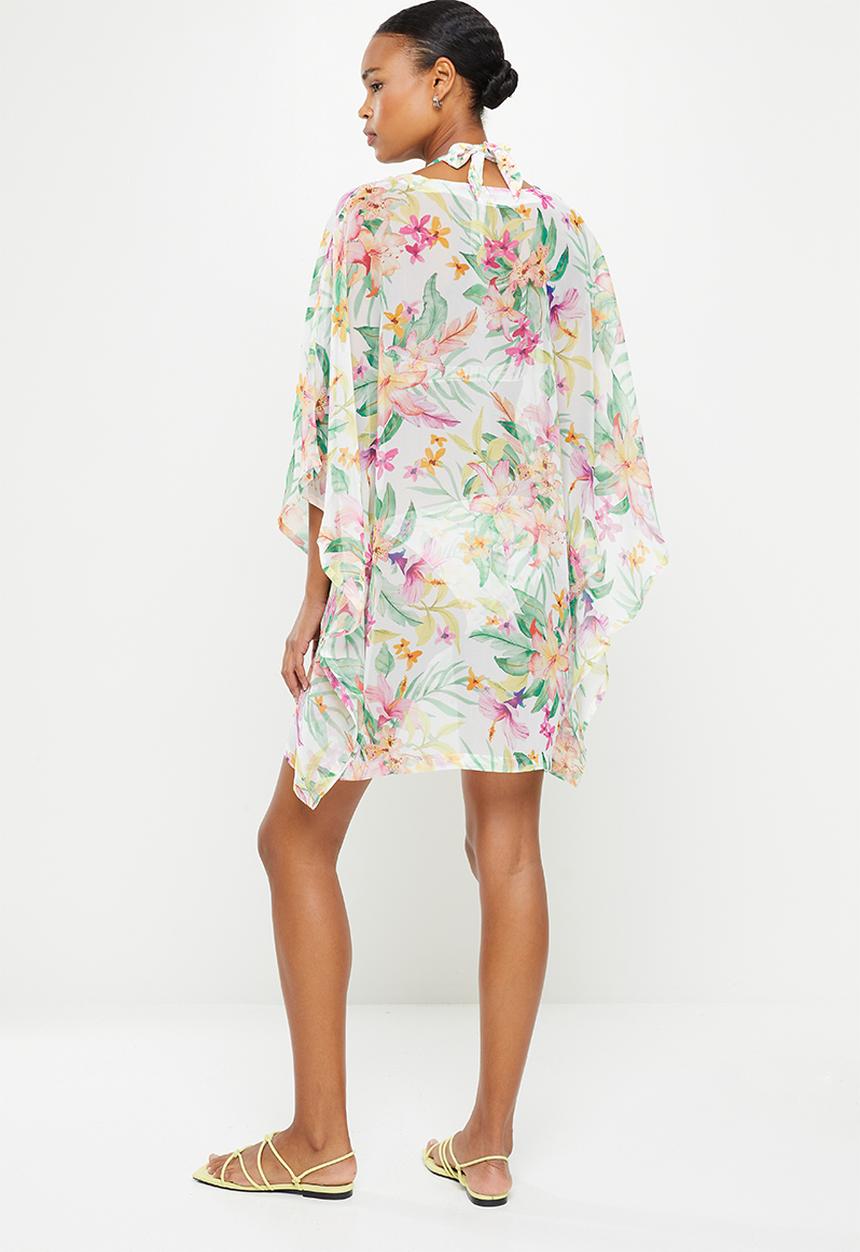 DORINA - Koro island cover up - white