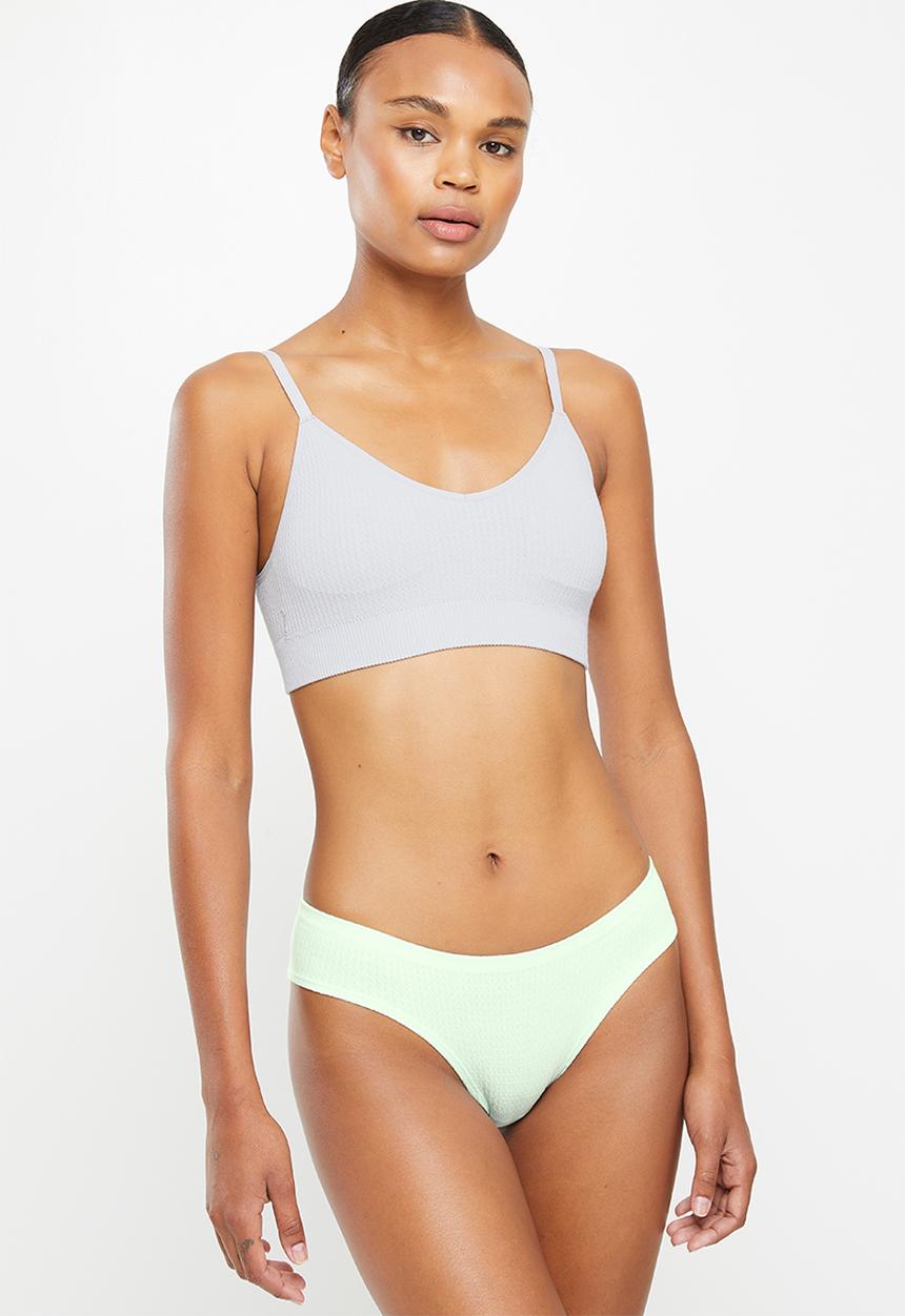 DORINA - Edith 2 pack cheeky hipster - green & grey