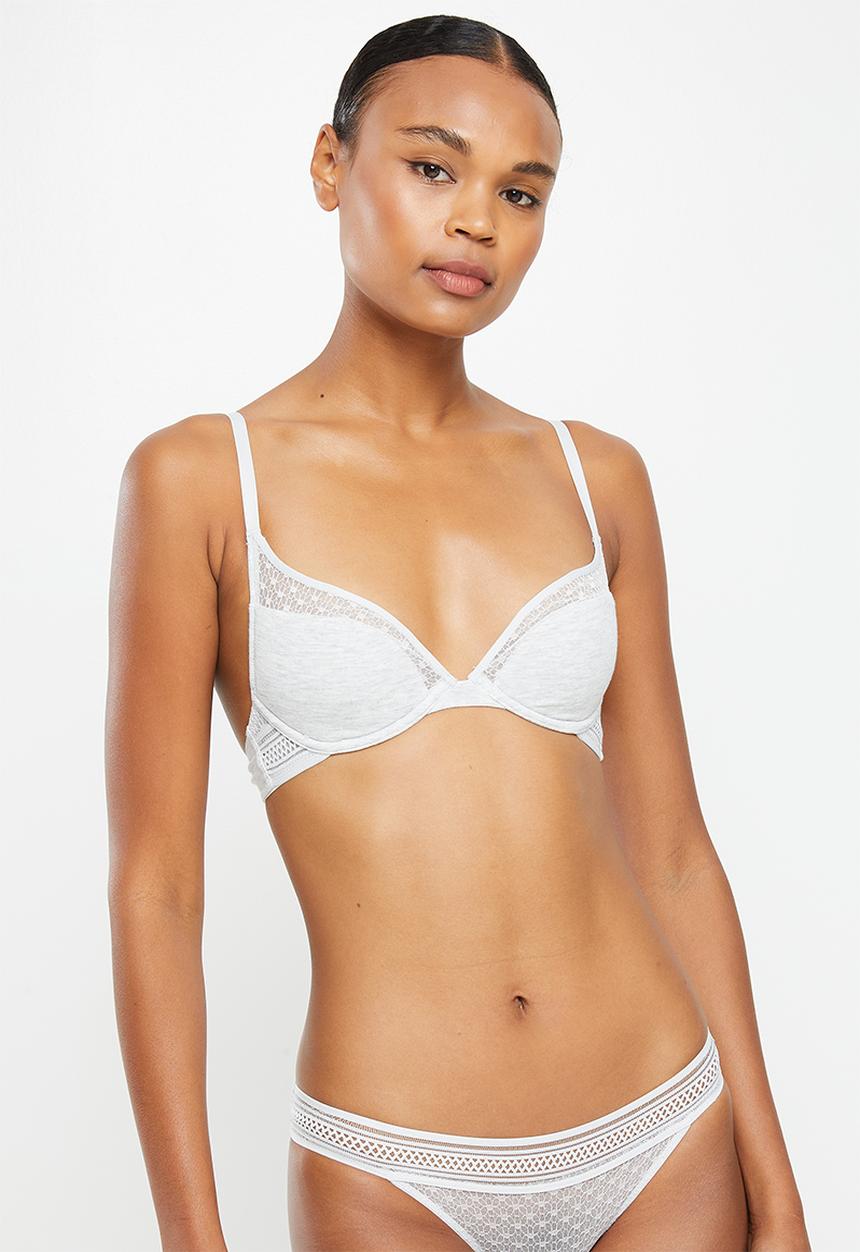 DORINA - Duscha plunge bra - grey