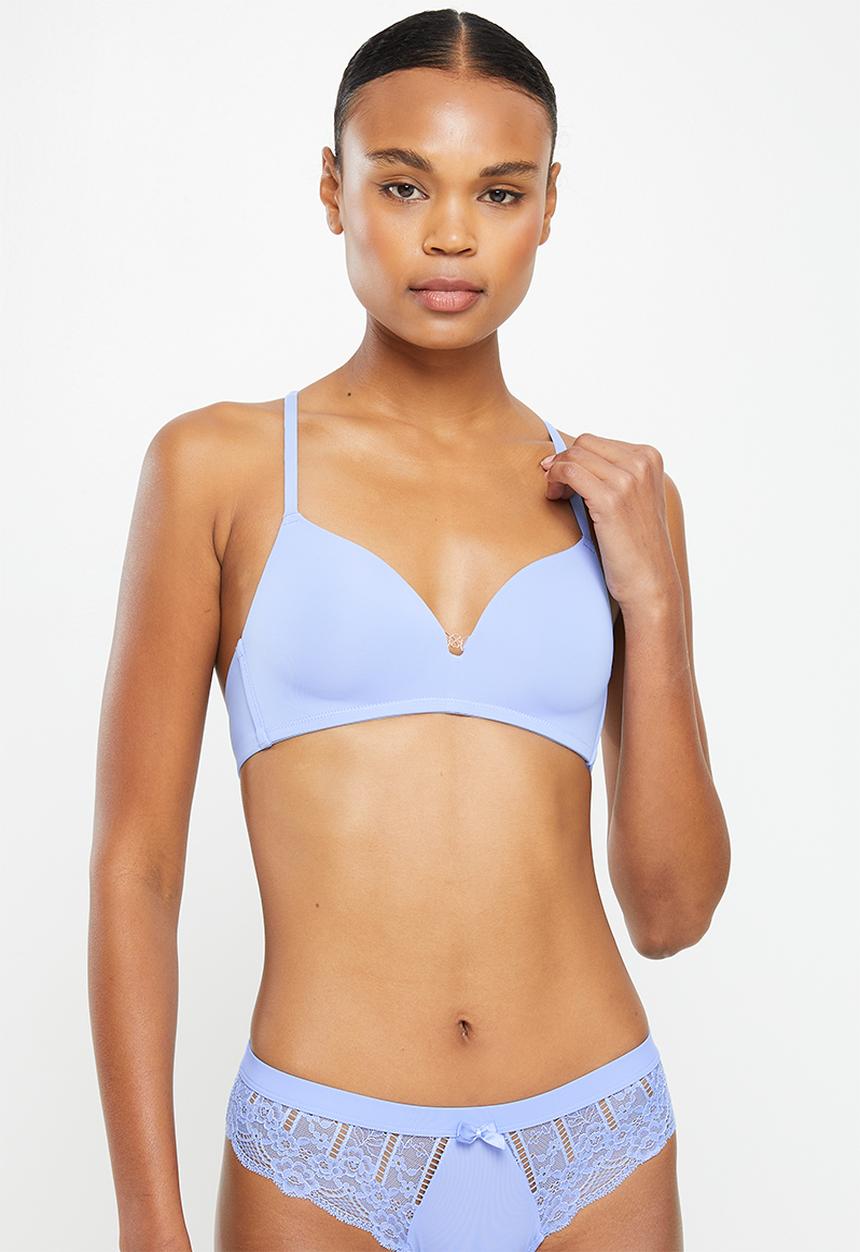 DORINA - Fili/lace soft bra - blue