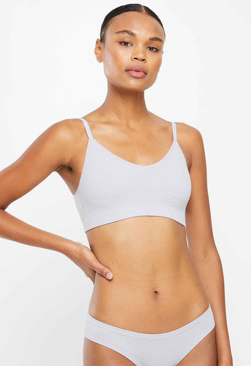 DORINA - Edith bralette - grey