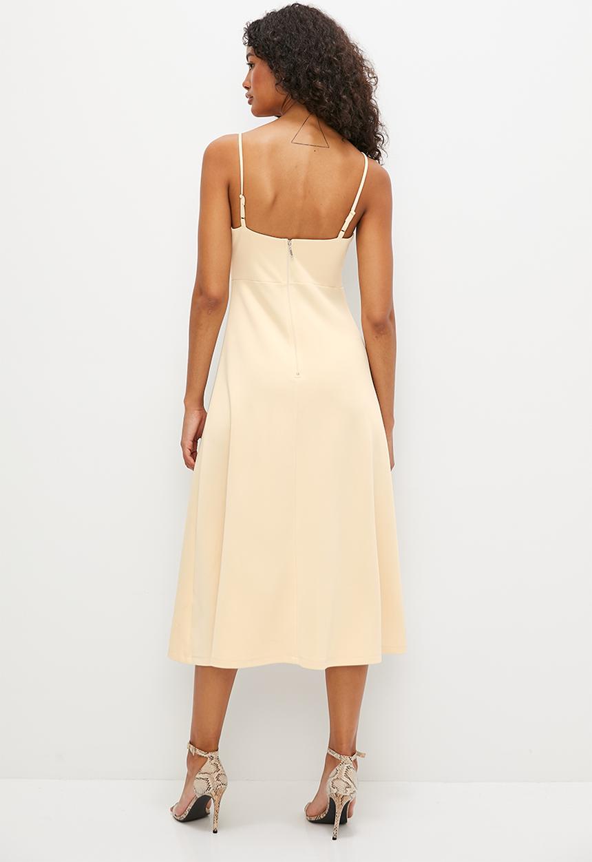 MILLA - Fit and flare midi dress - brazilian sand