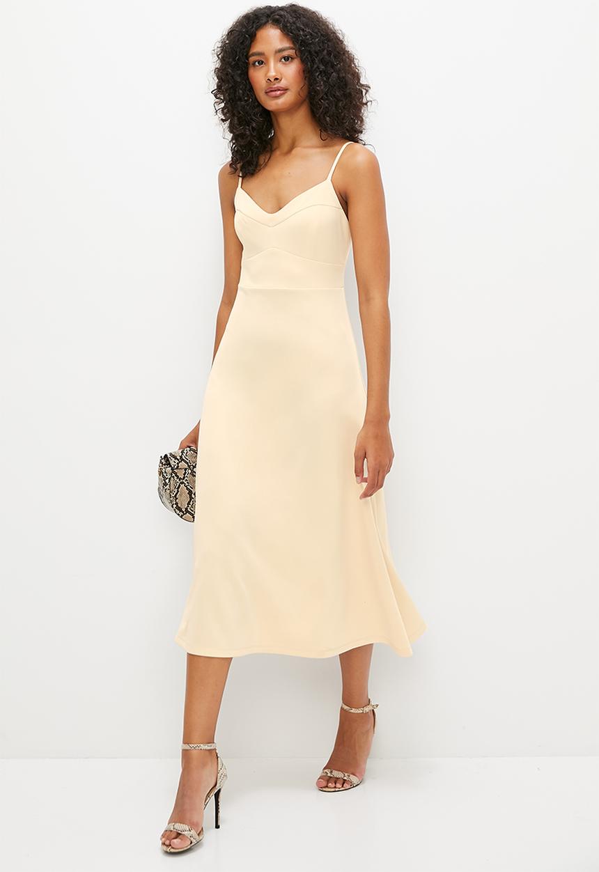 MILLA - Fit and flare midi dress - brazilian sand