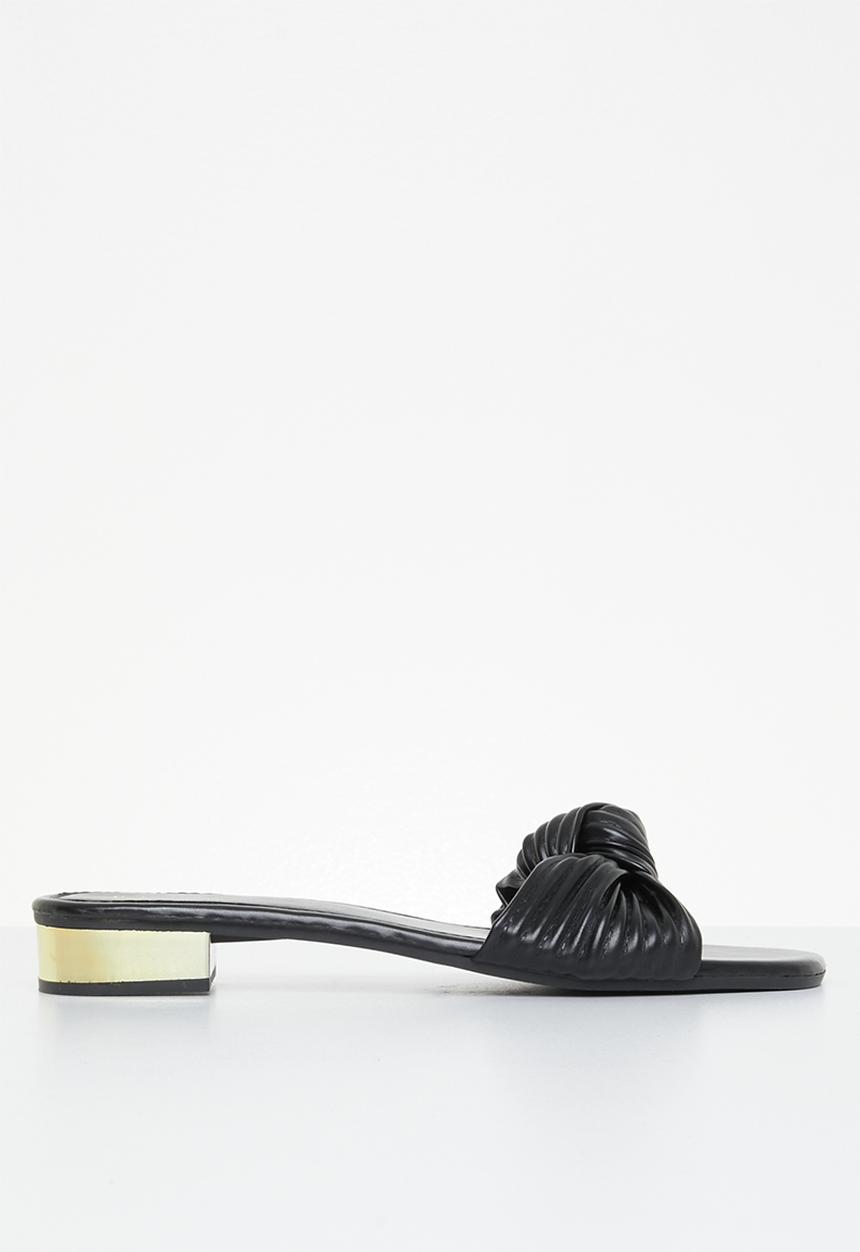 dailyfriday - Salvadora knot mule - black