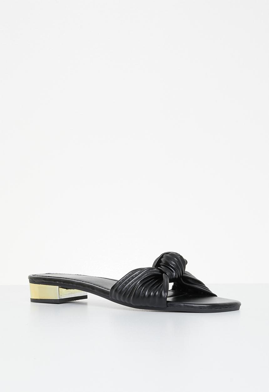dailyfriday - Salvadora knot mule - black