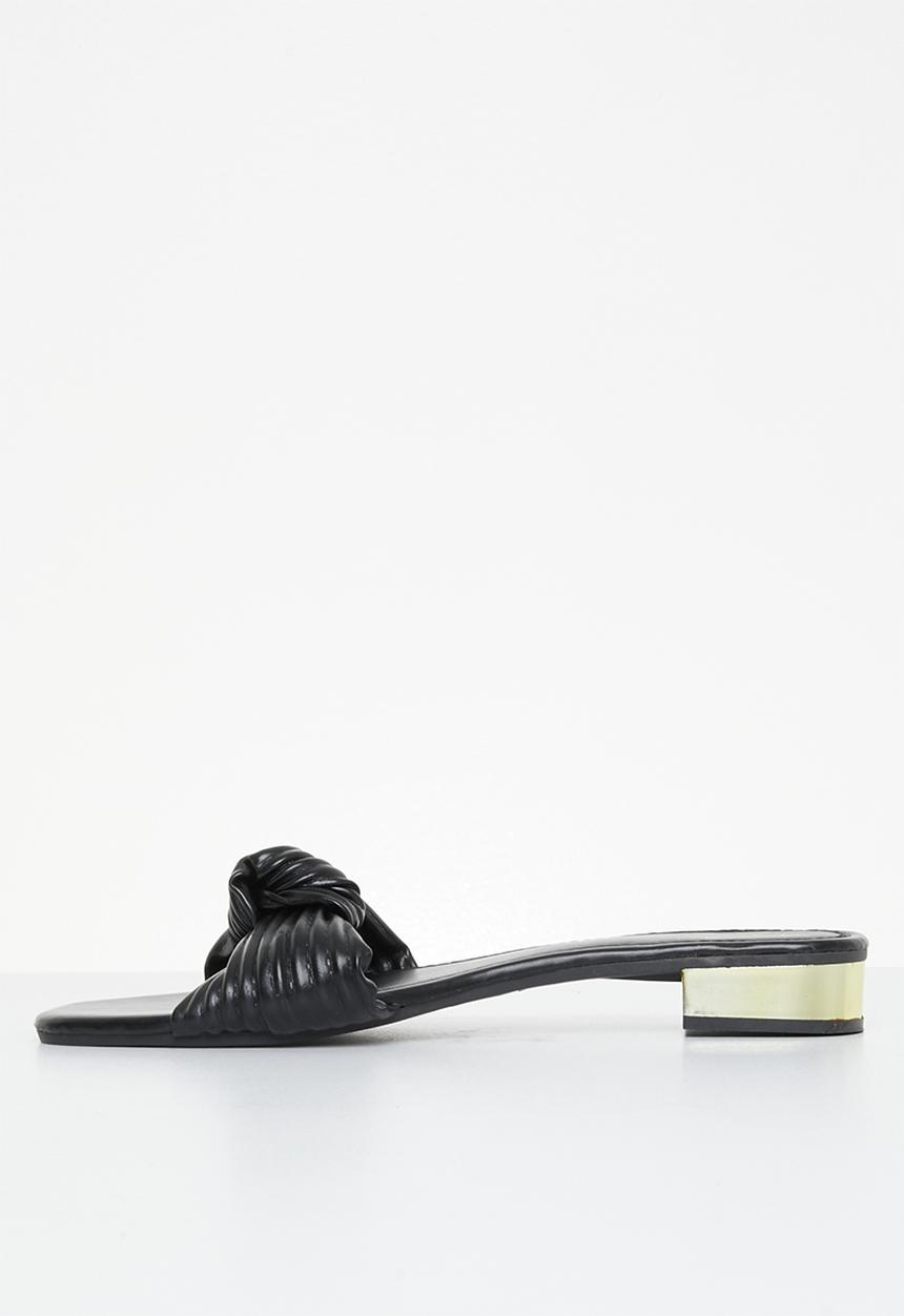 dailyfriday - Salvadora knot mule - black