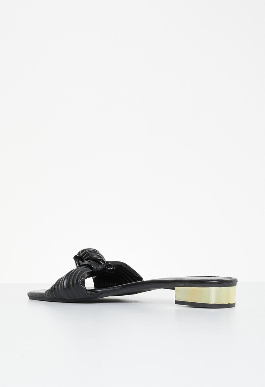 dailyfriday - Salvadora knot mule - black
