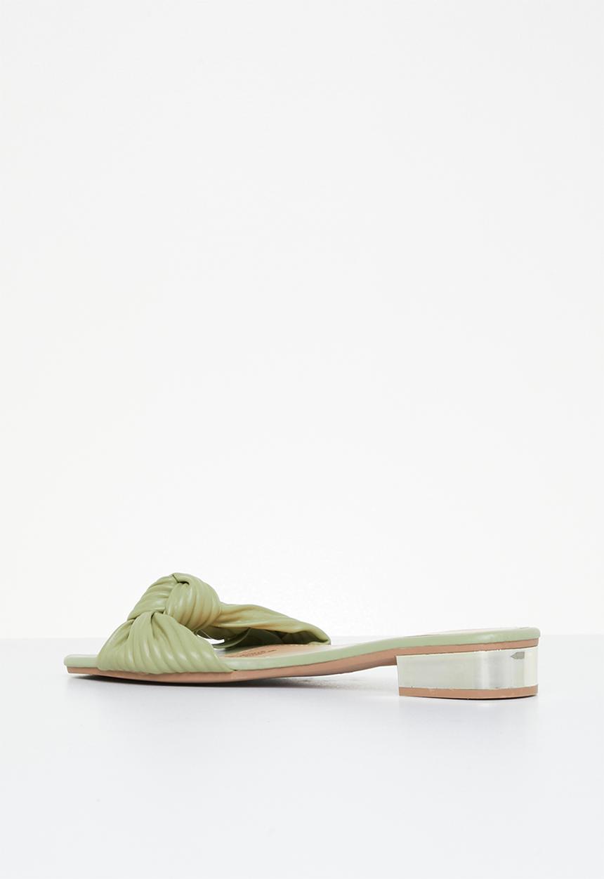 dailyfriday - Salvadora knot mule - sage