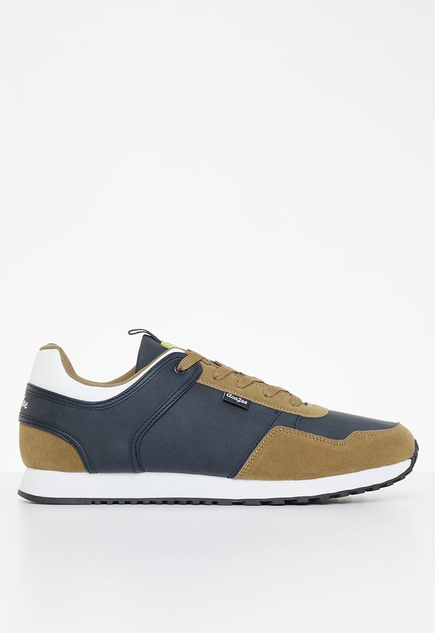 Aca Joe - Aca joe taycan runner sneaker - tan & navy