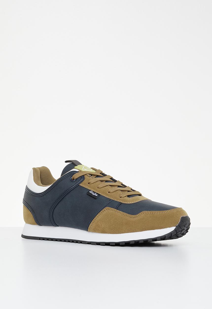 Aca Joe - Aca joe taycan runner sneaker - tan & navy