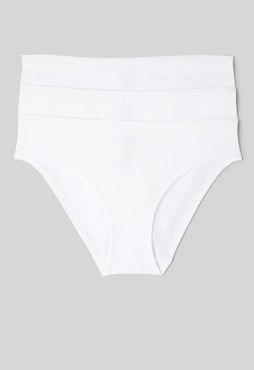 DORINA - Plus flo 2 pack briefs - white