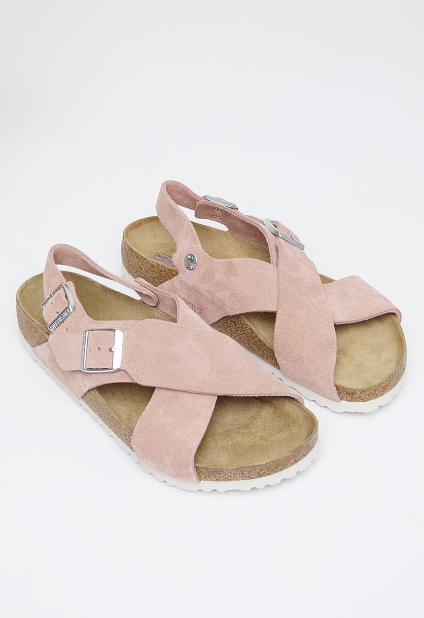 Birkenstock - Tulum sfb suede regular - pink clay