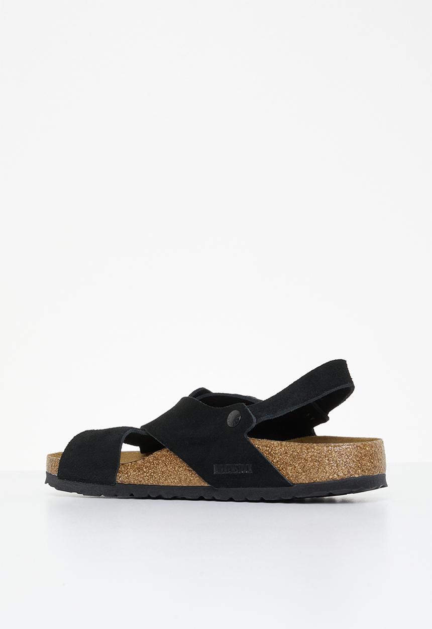 Birkenstock - Tulum sfb suede regular - black