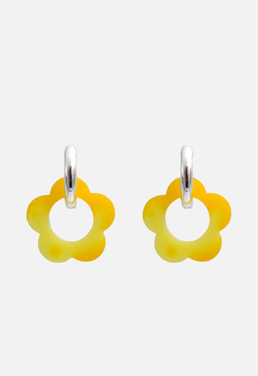Pina Jewels - Daisy charm - dark yellow