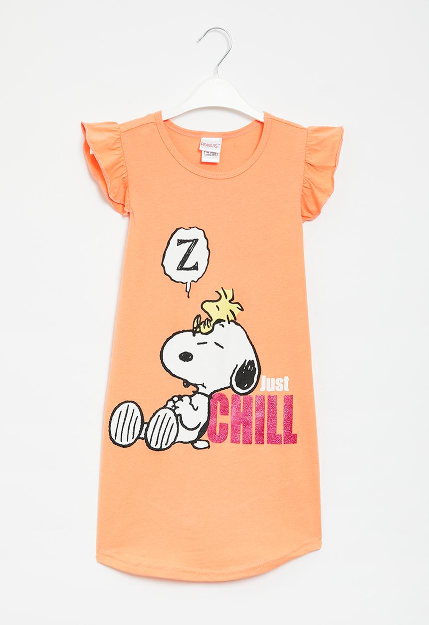 Character Group - Snoopy sleep T-shirt - orange