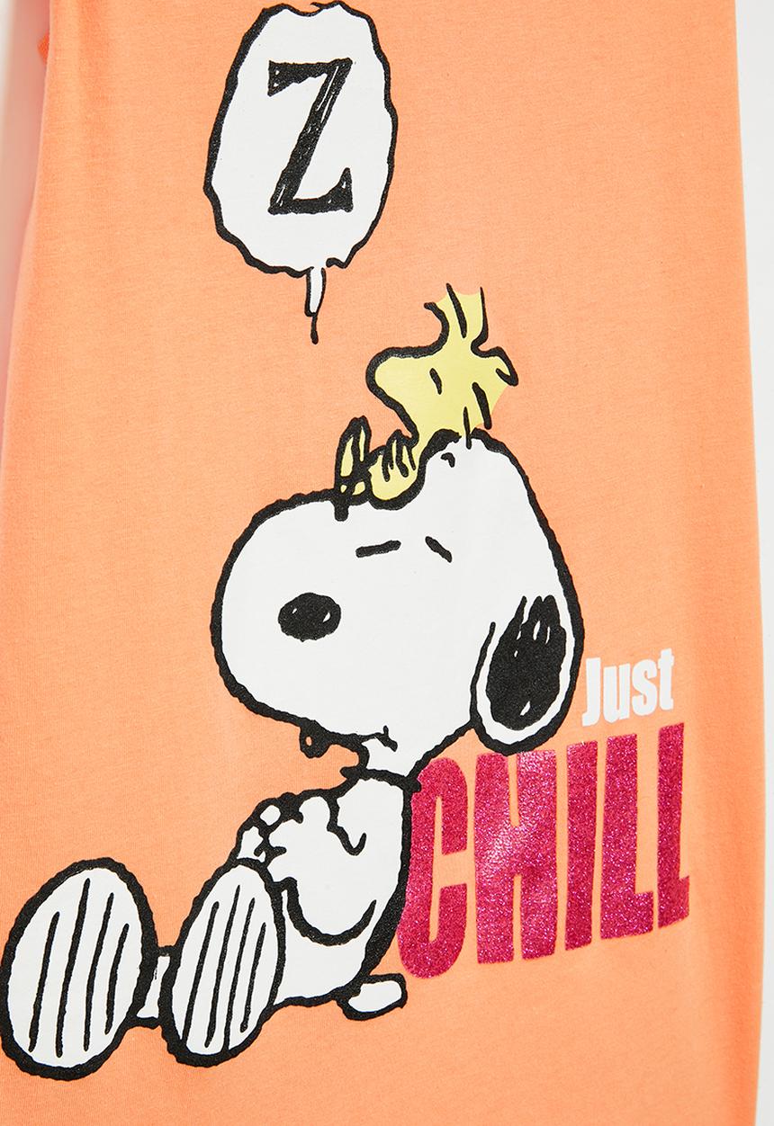 Character Group - Snoopy sleep T-shirt - orange