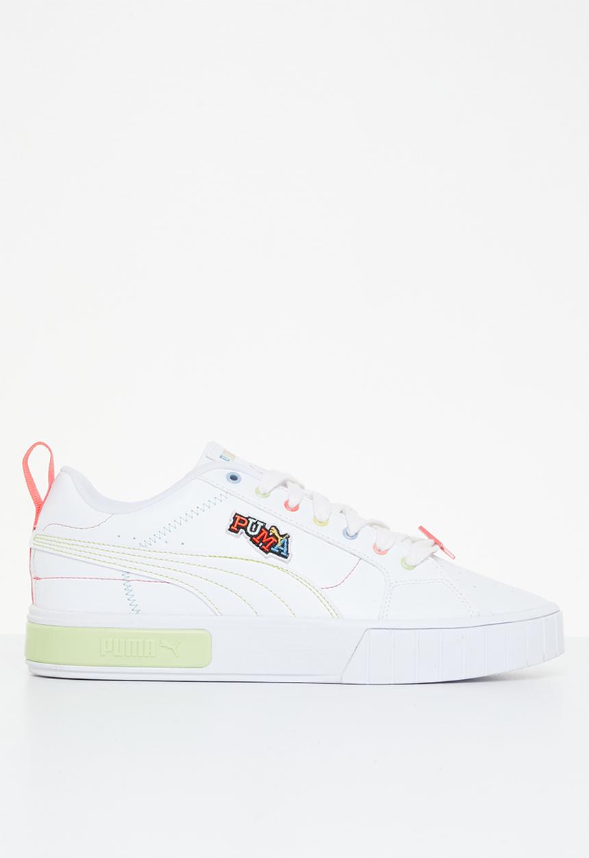 PUMA - Cali star pierced wns - puma white-pistachio