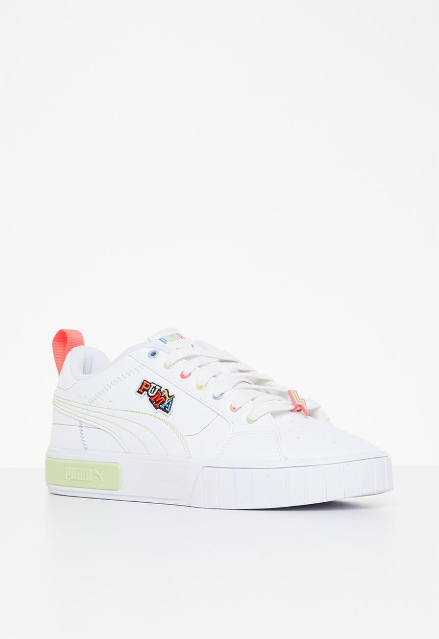 PUMA - Cali star pierced wns - puma white-pistachio