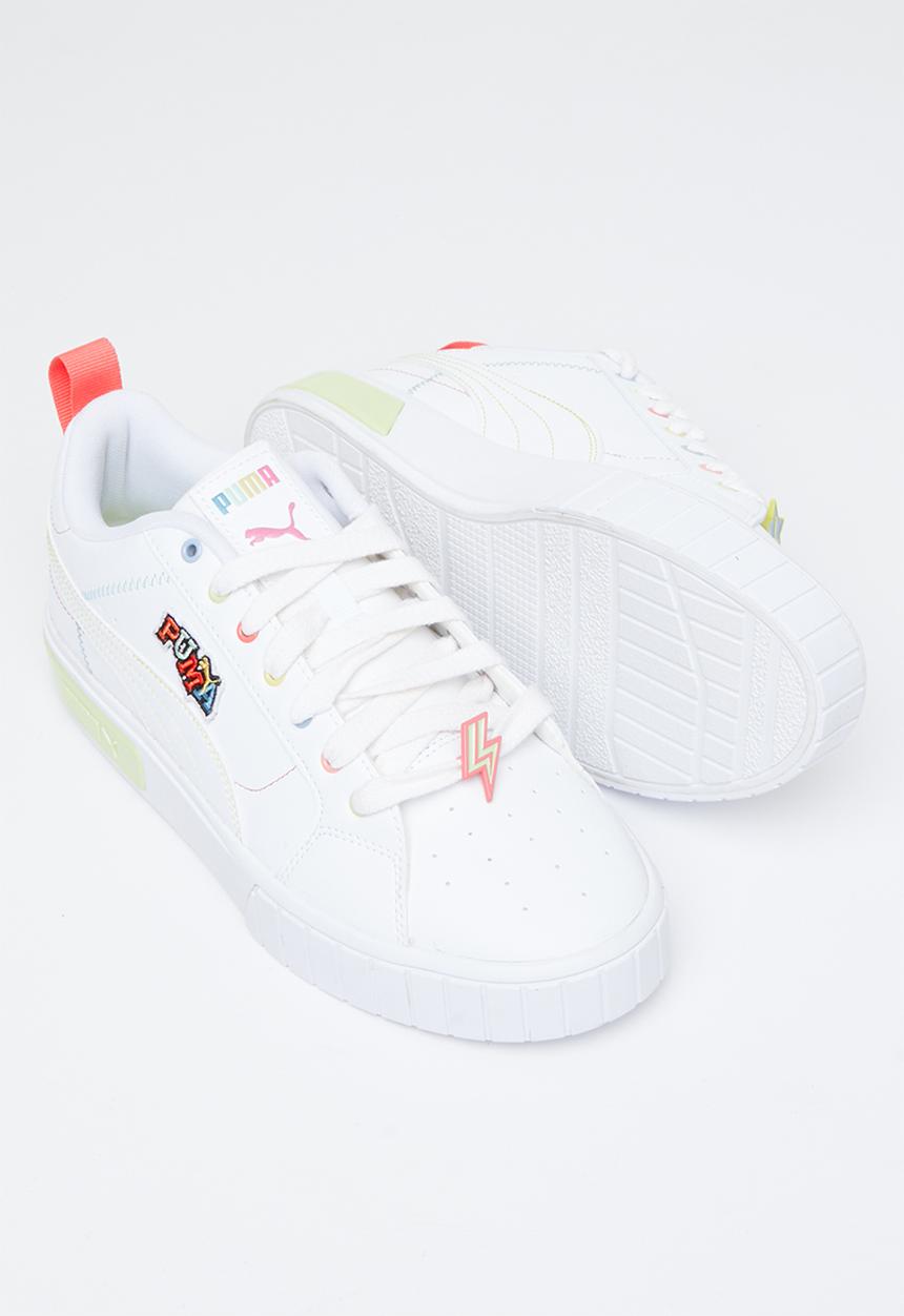 PUMA - Cali star pierced wns - puma white-pistachio