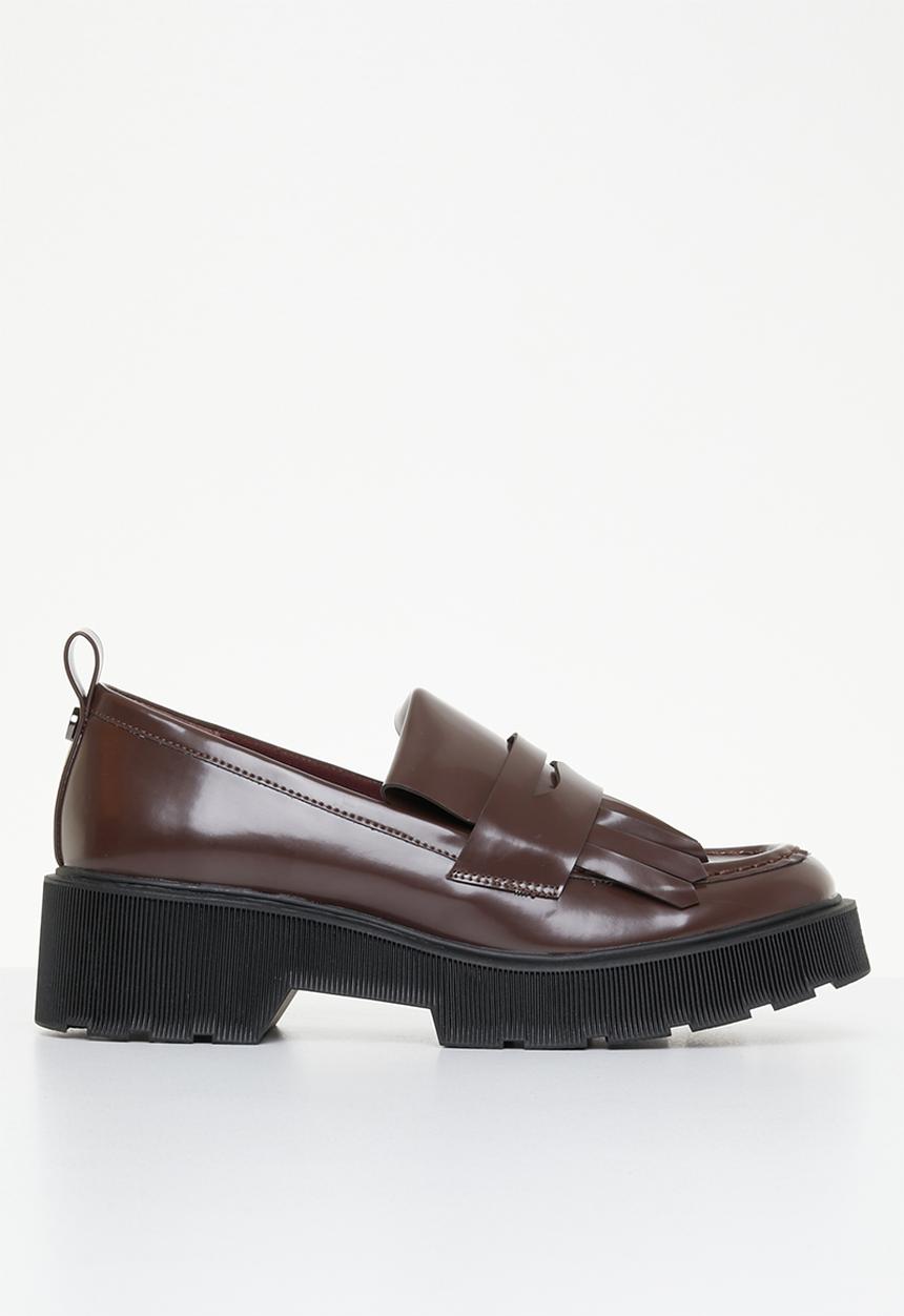 Steve Madden - Marleigh loafer - dark brown