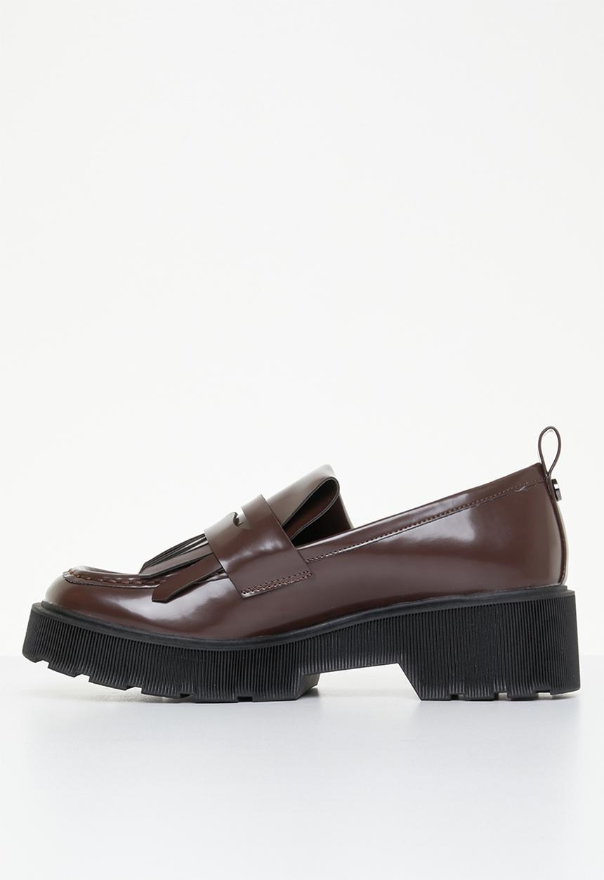 Steve Madden - Marleigh loafer - dark brown