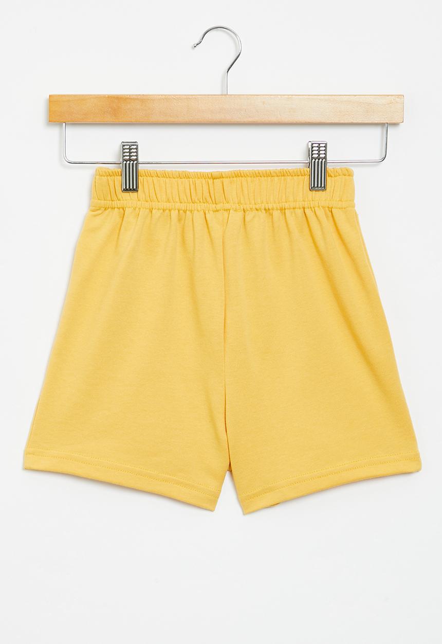 Superbalist - Fleece short - yellow