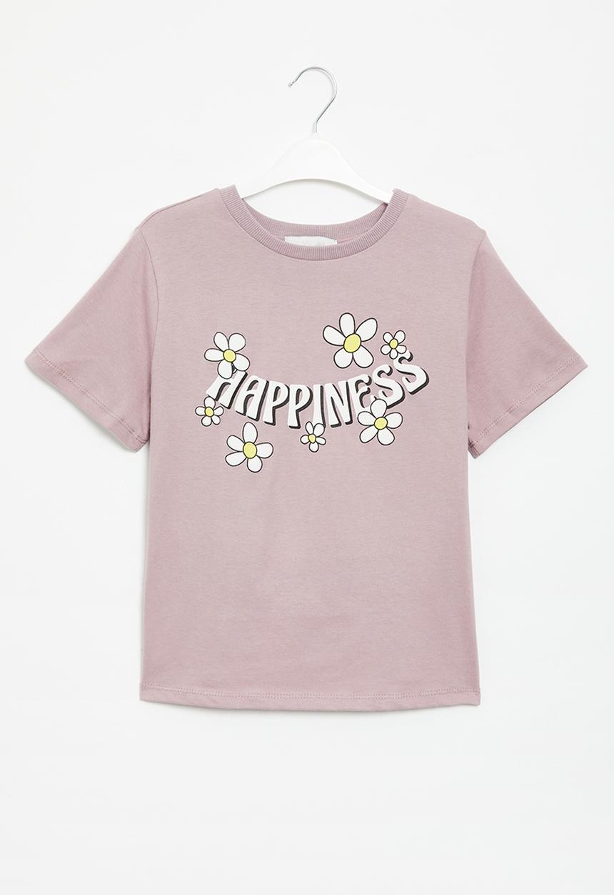 Superbalist - Graphic T-shirt - mauve