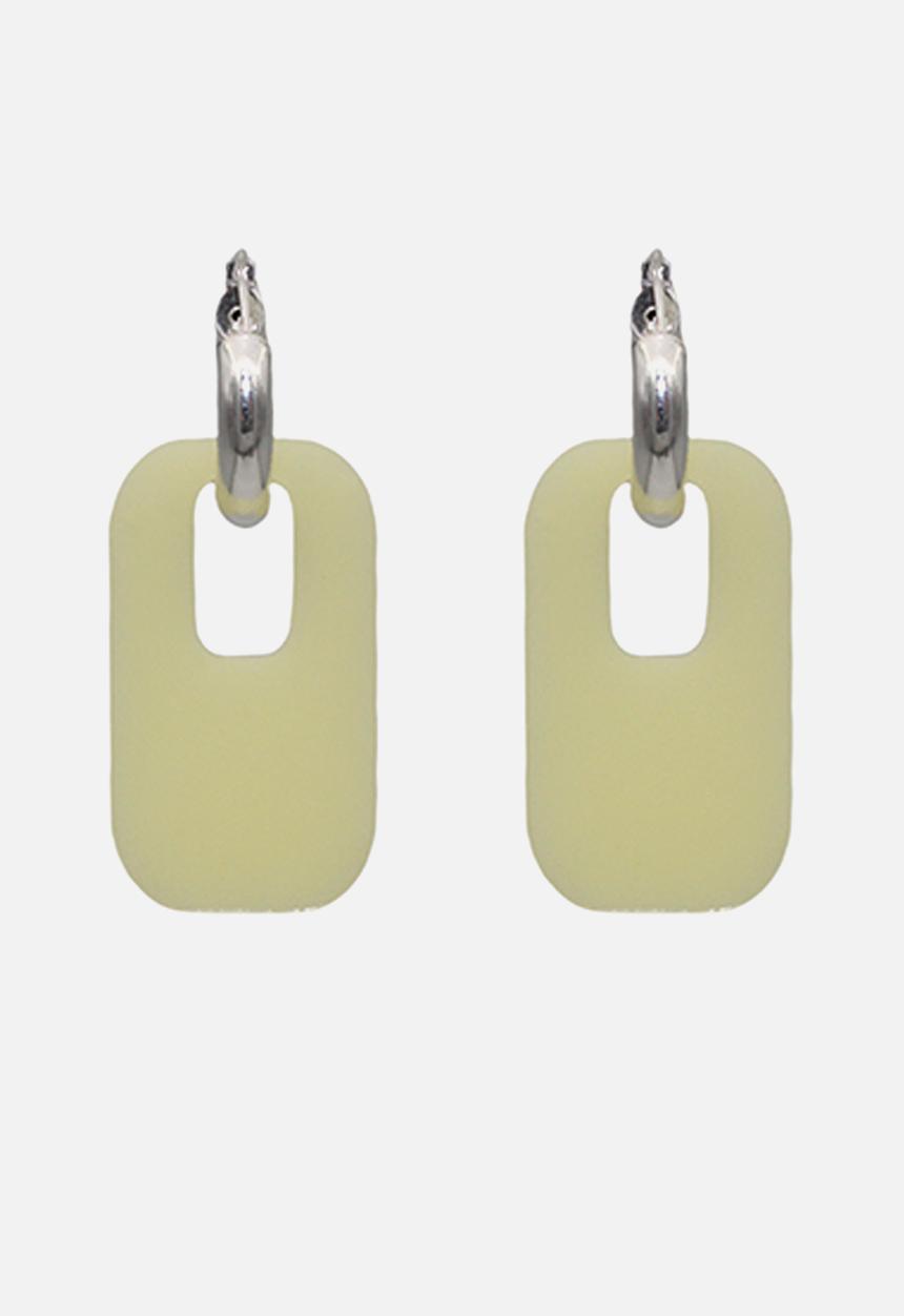 Pina Jewels - Resin tags - cream