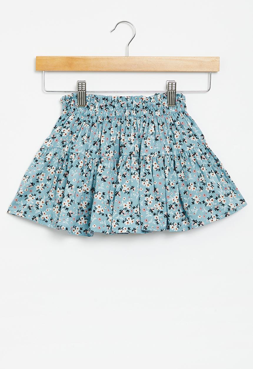 Superbalist - Flare skirt - blue 