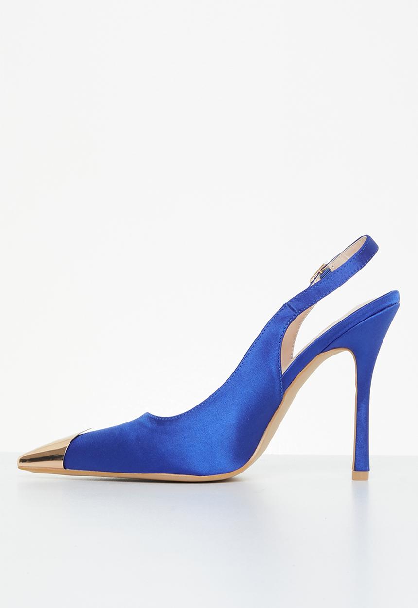 Miss Black - Stylus1 court heel - blue