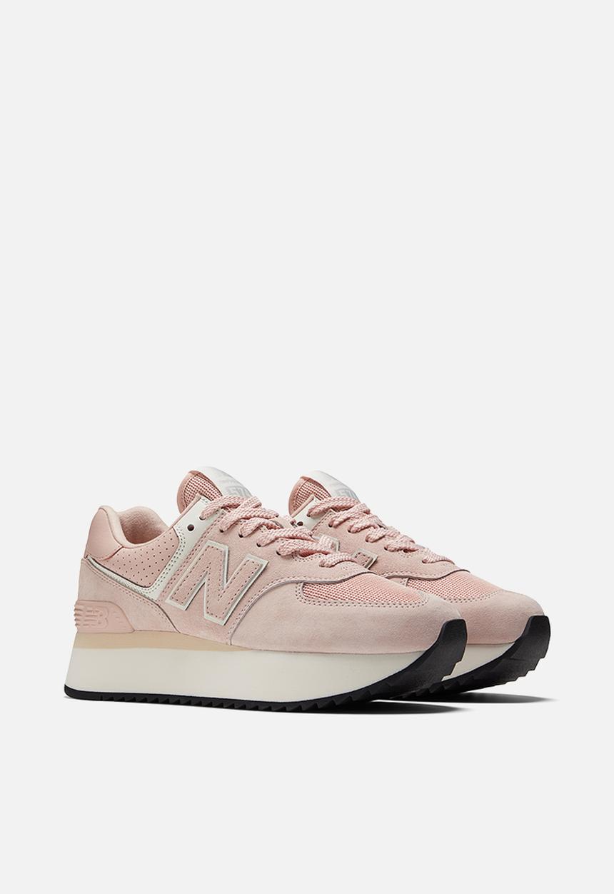 New Balance  - 574 Stacked - alpha pink