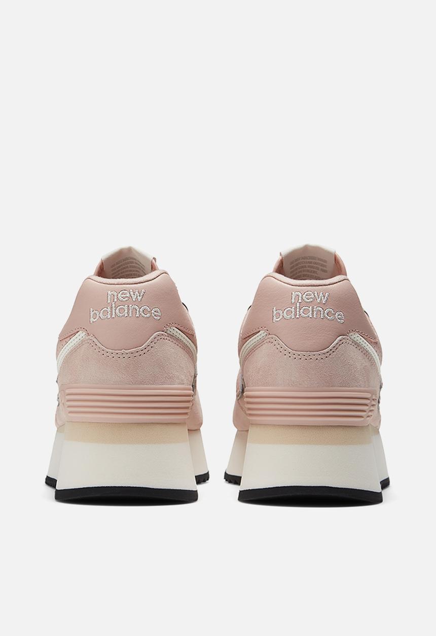 New Balance  - 574 Stacked - alpha pink