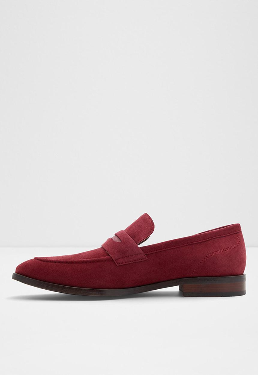 ALDO - Spector leather loafer - bordo