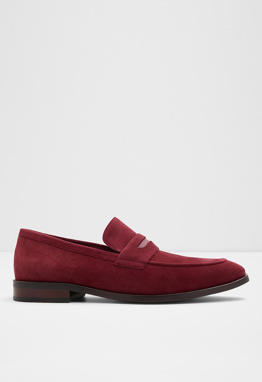 ALDO - Spector leather loafer - bordo