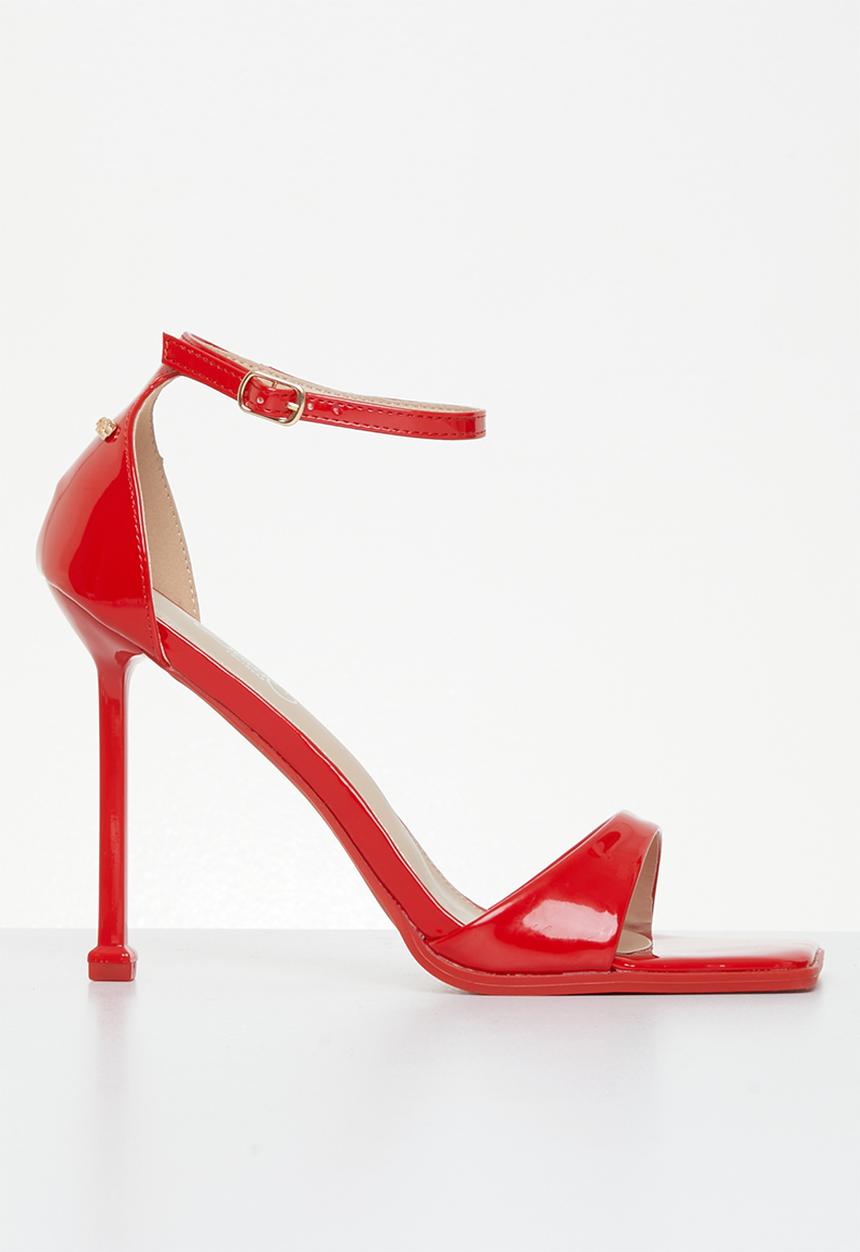 Miss Black - Majesty1 stiletto heel - red