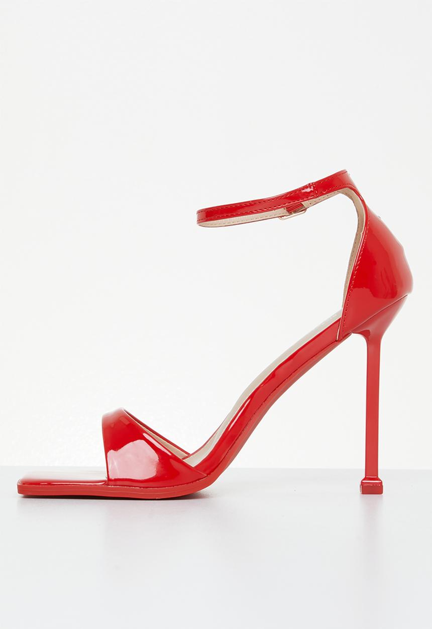 Miss Black - Majesty1 stiletto heel - red