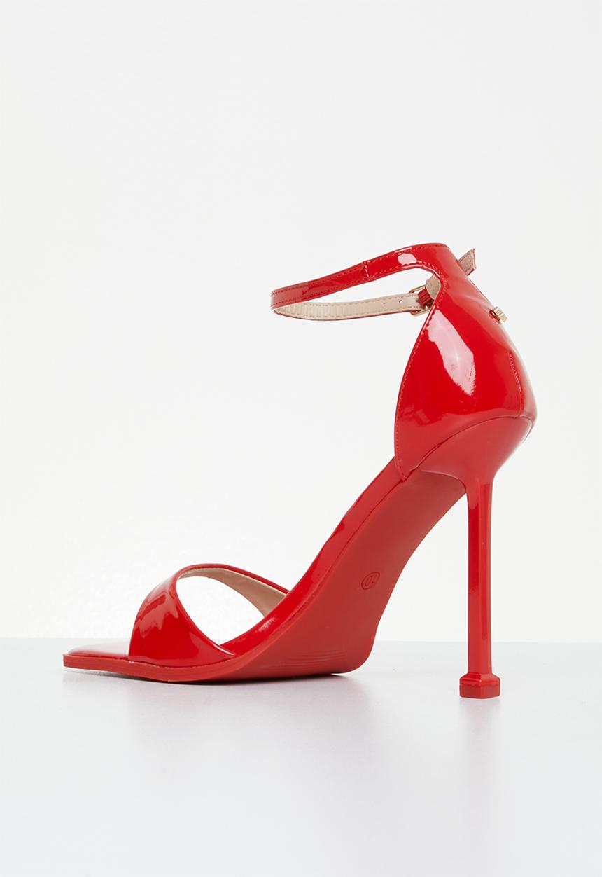 Miss Black - Majesty1 stiletto heel - red